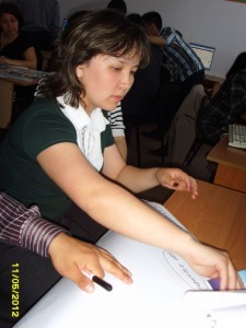 Әйгерім Омарова, "Айыртау таңы" газеті