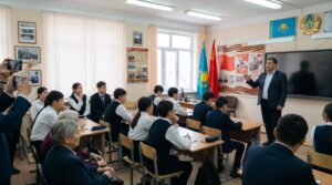 Алматы мектебіндегі Россотрудничество дәрісі қоғамды дүрліктірді